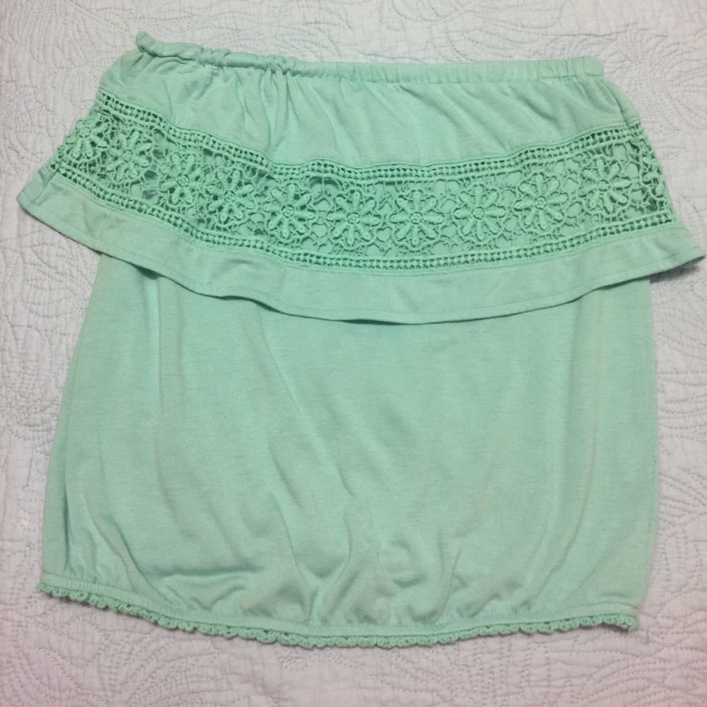 O'Neill strapless crop top