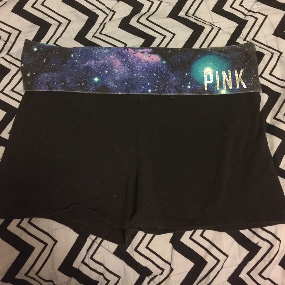 VS Pink Yoga Shorts