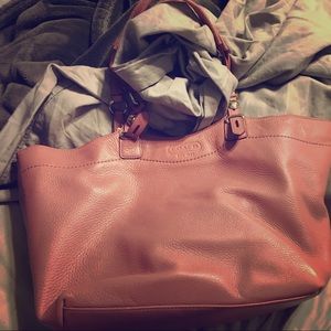 Coach large hobo shoulder bag-pink