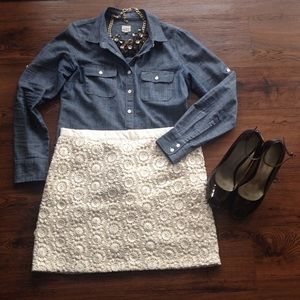 Final Markdown! GAP Crochet Skirt Sz 8