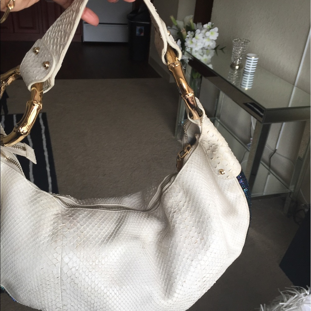 🔥🔥😍100% AUTHENTIC GUCCI Python bag!
