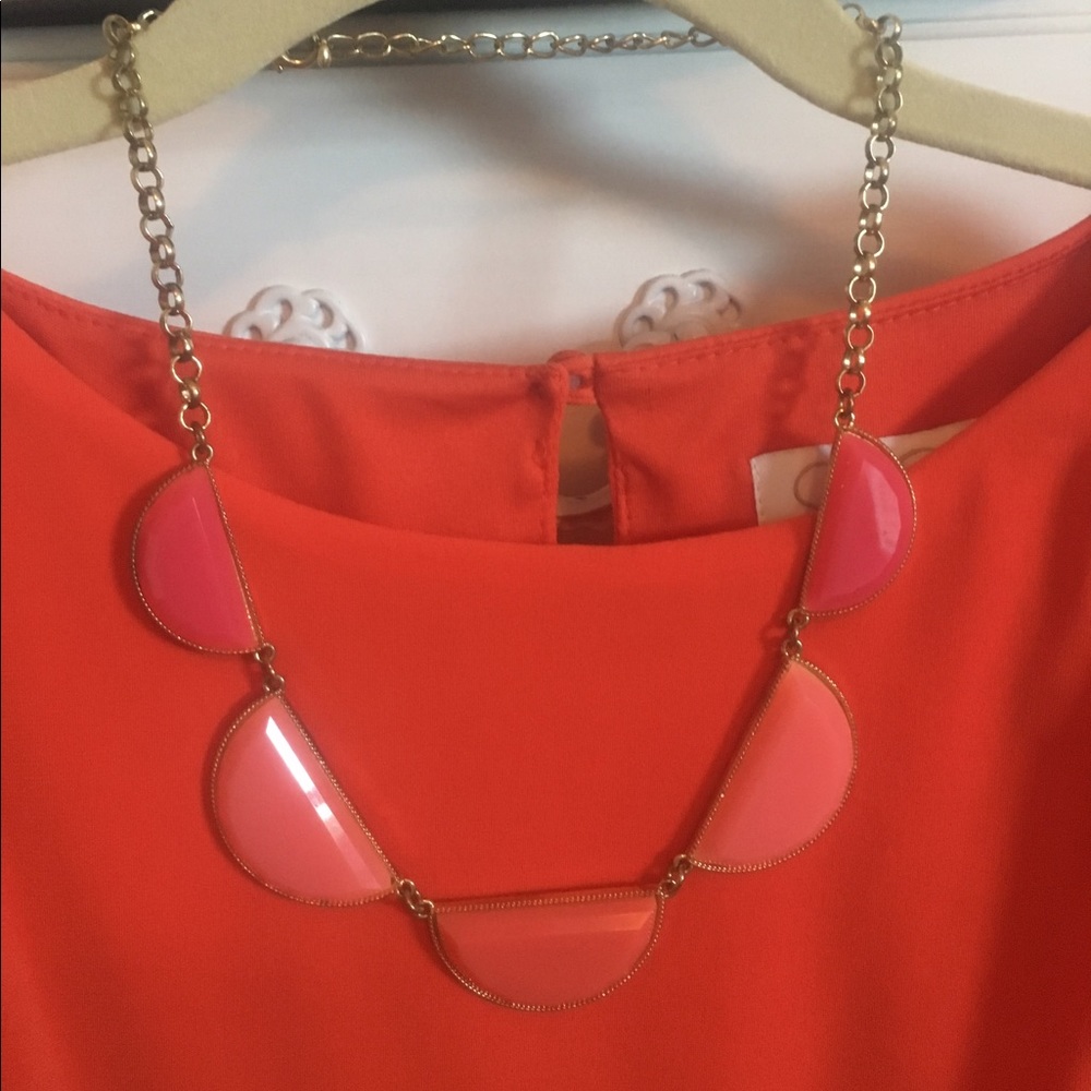 Sweet scalloped necklace