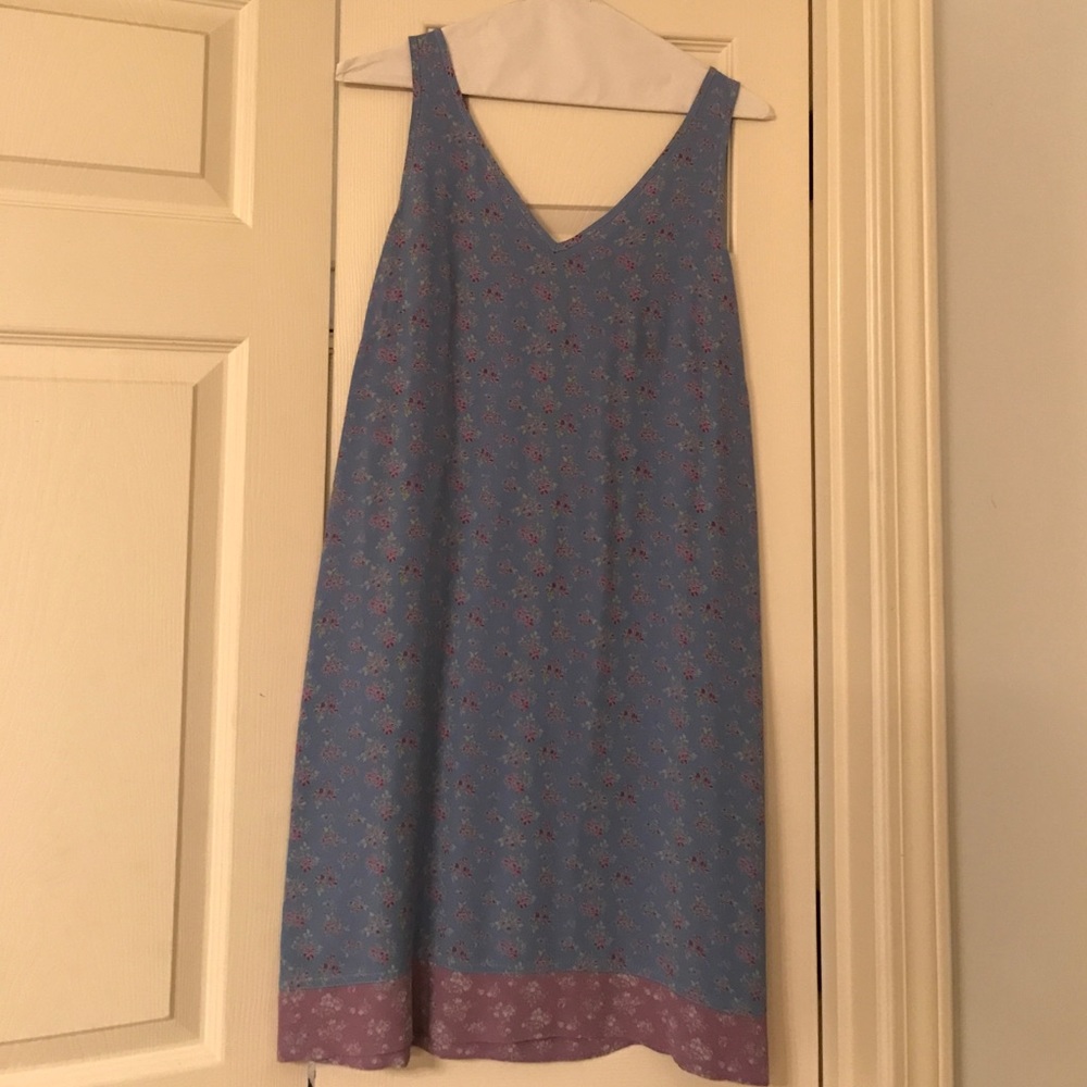 Sweet blue summer dress
