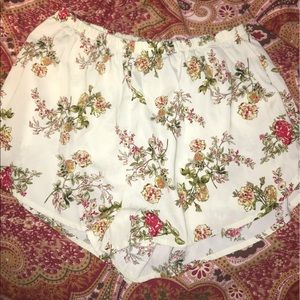 flower flowy shorts