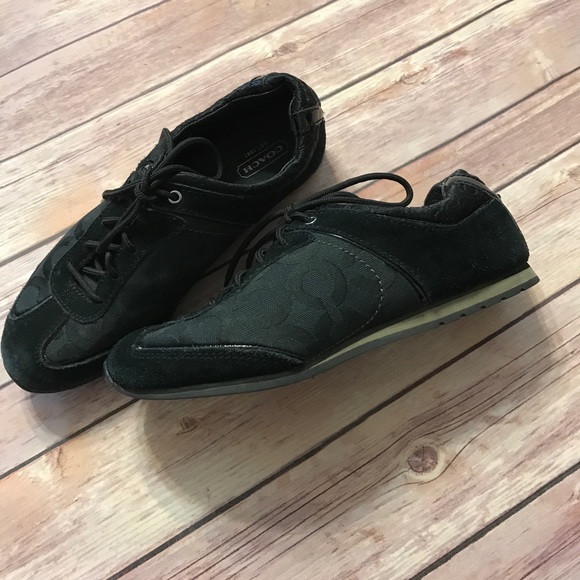 Coach Shoes - Coach• tennis shoes size:6 worn once!