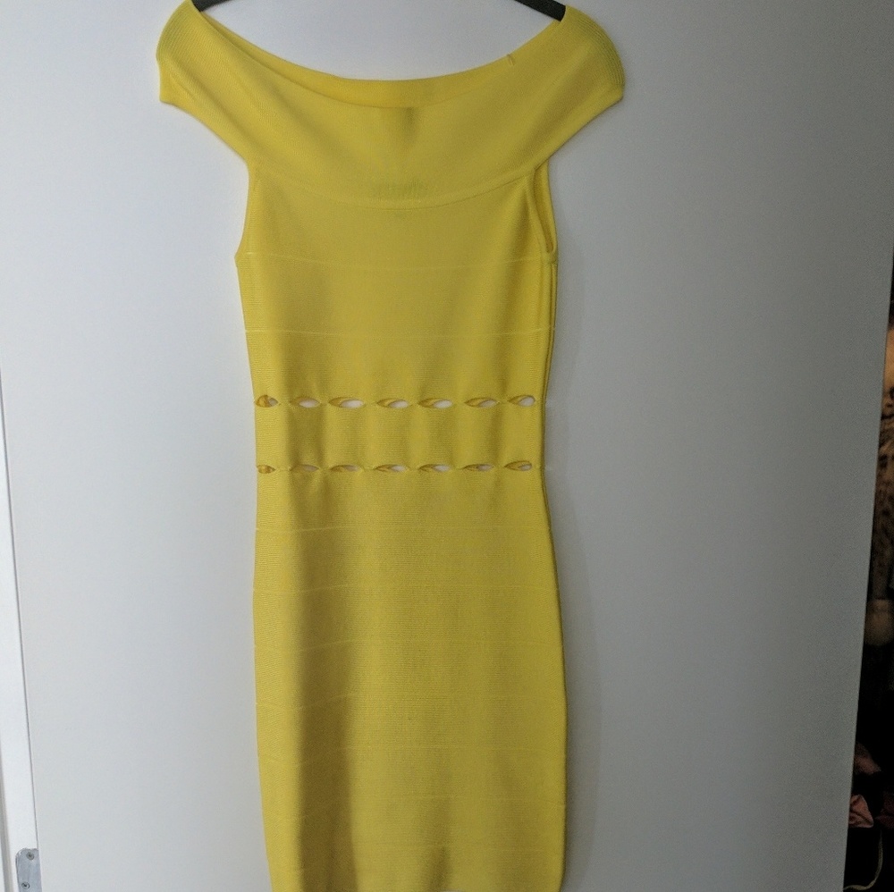 Bebe bandage dress