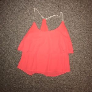 Bring pink tank top