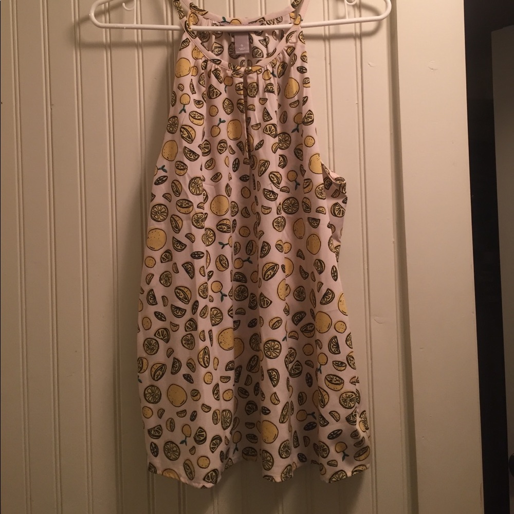 Banana republic lemon tank