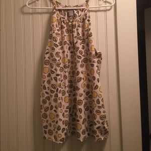 Banana republic lemon tank