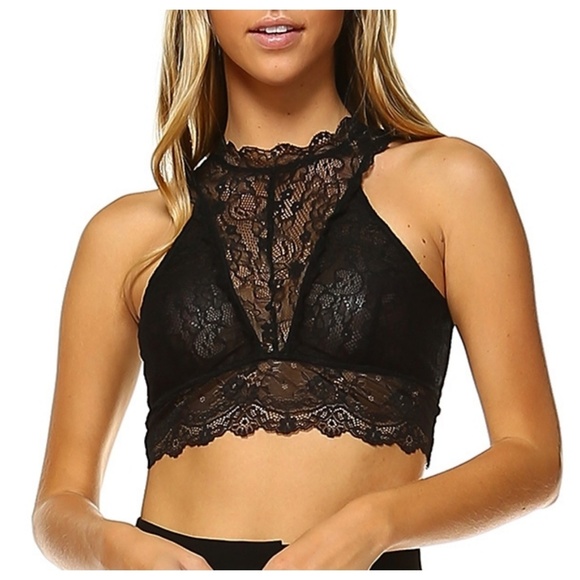 Black Lace Bralette - Picture 4 of 4