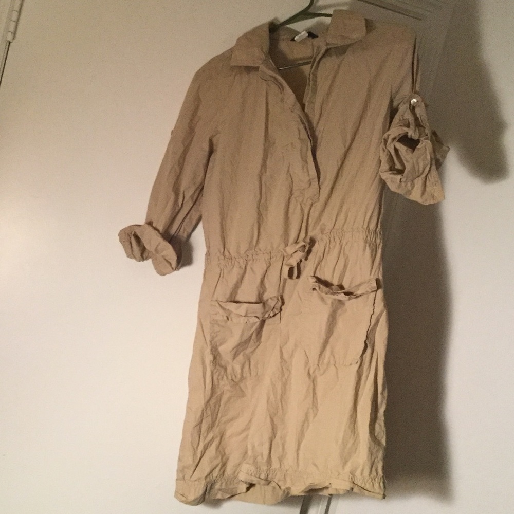J.Crew Tan dress
