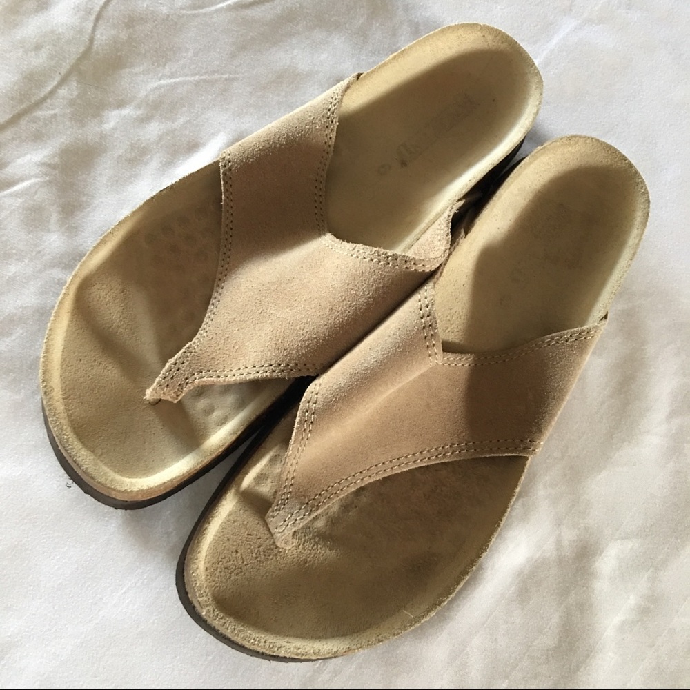 Lands' End Suede Slide
