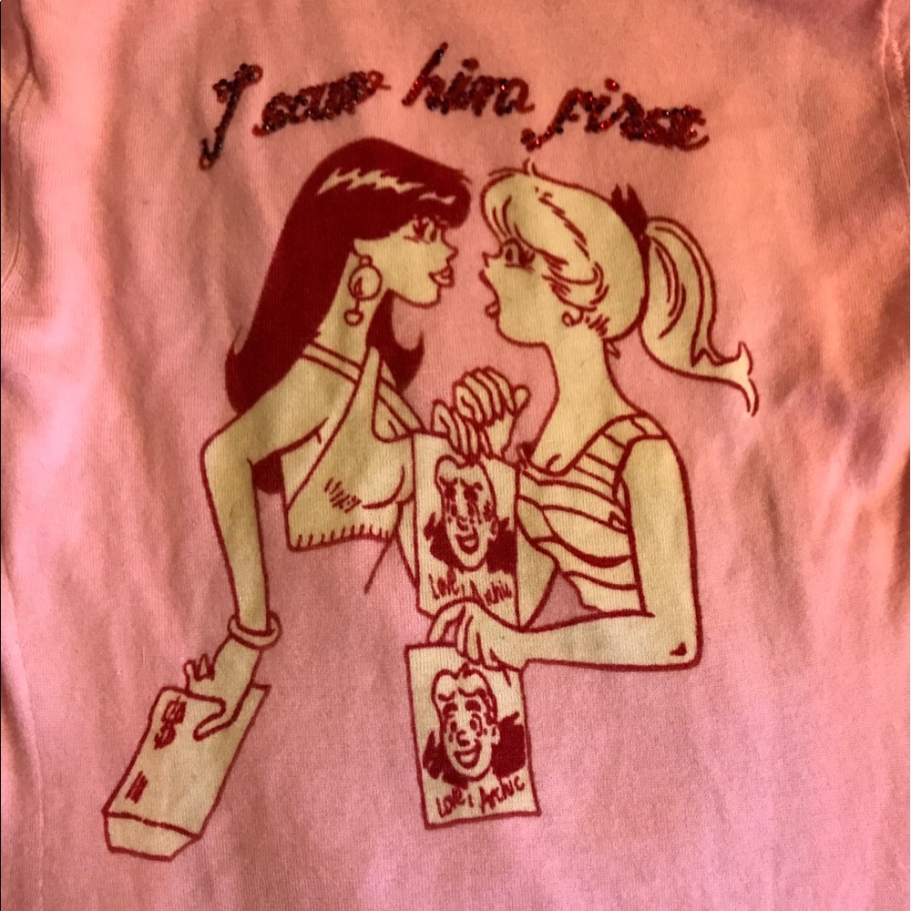 Betty & Veronica ONE OF A KIND %100 CASHMERE small