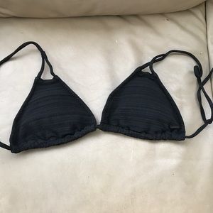Black Volcom Bikini Top