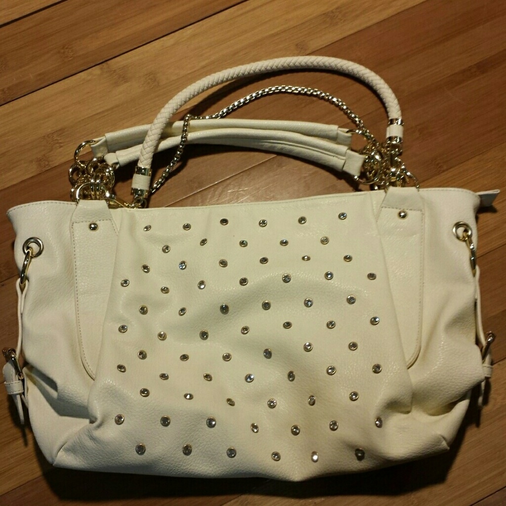 Studded Tote Purse