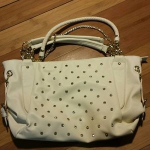 Studded Tote Purse