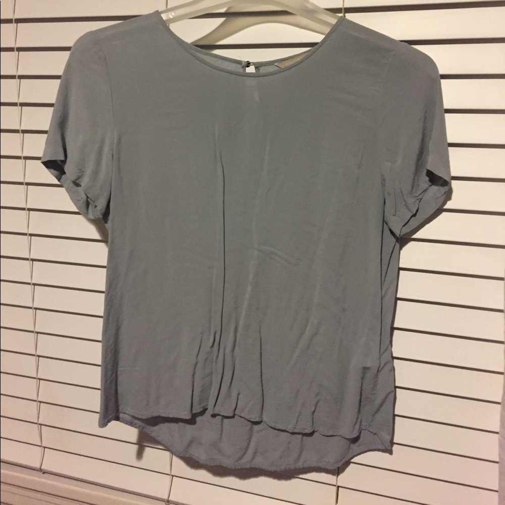 BANANA REPUBLIC Blue/grey blouse
