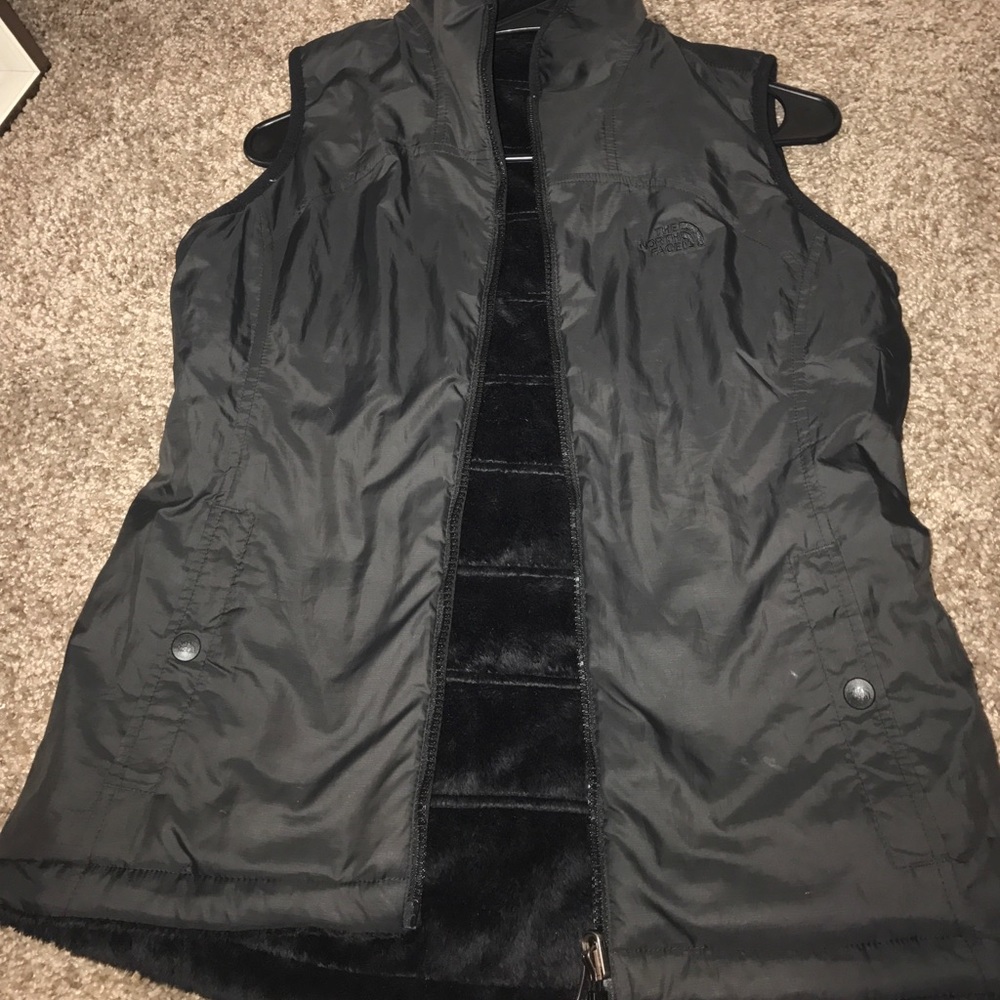 North Face reversible vest