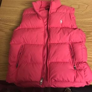 Pink Ralph Lauren Vest