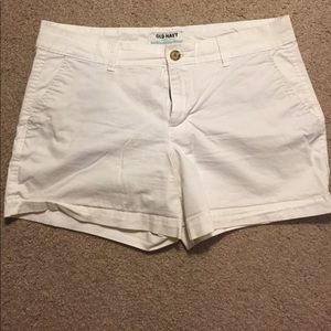 White shorts