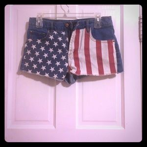 American Flag shorts