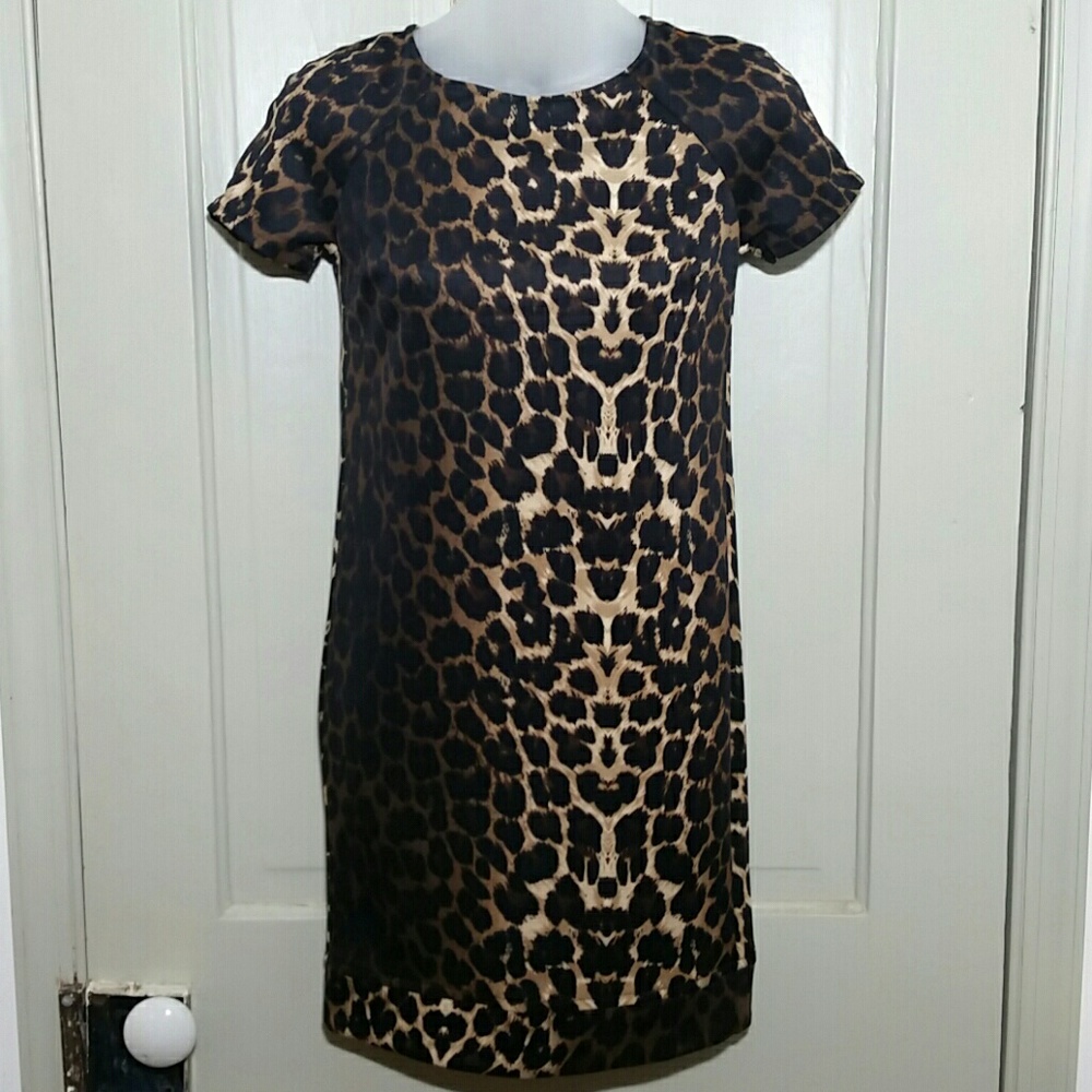Bar III Leopard Print Dress