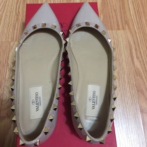 Valentino rock stud ballerina