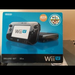 Wii U game system and 8 games