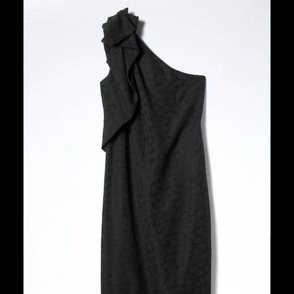 Banana Republic One Shoulder Bow Dress - Picture 3 of 6