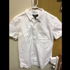 White Oxford Top - Willing to Negotiate ✨