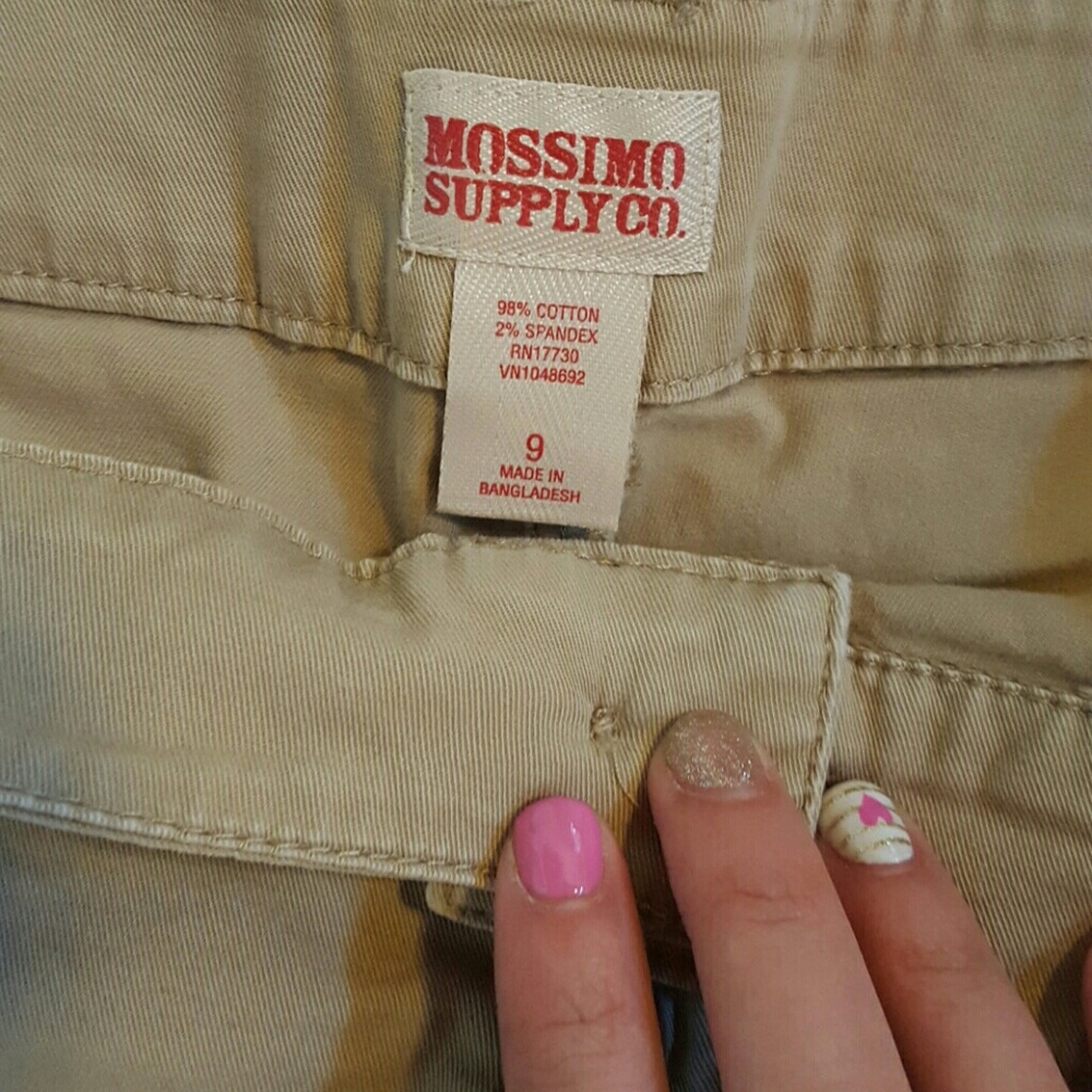 Tan Mossimo Shorts - Picture 3 of 3