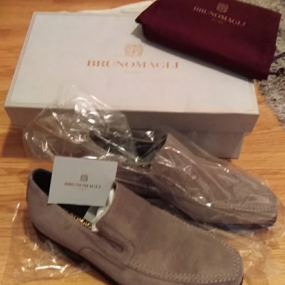 Bruno Magli Raging Grey Loafers