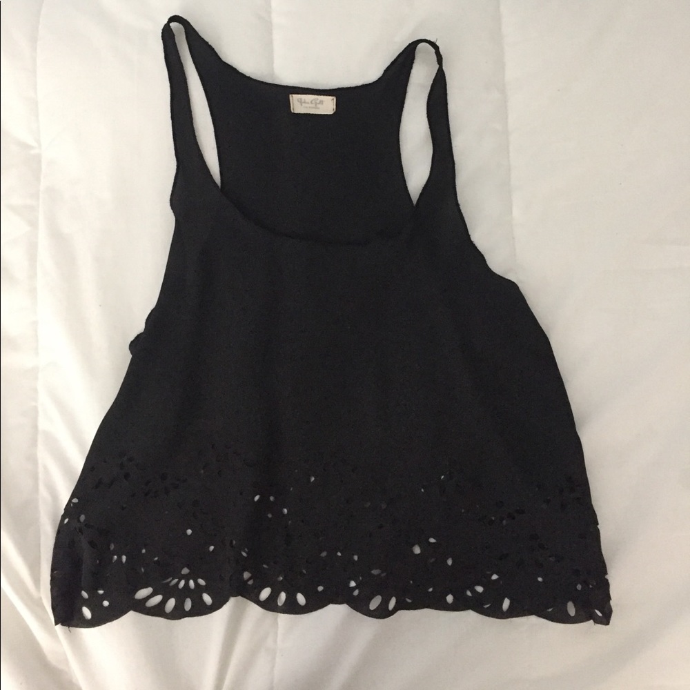 BRANDY MELVILLE BLACK TANK TOP!