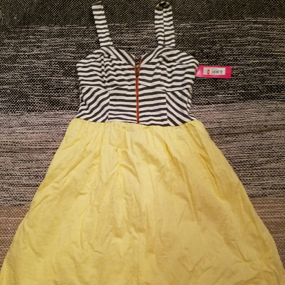 Yellow summer dress