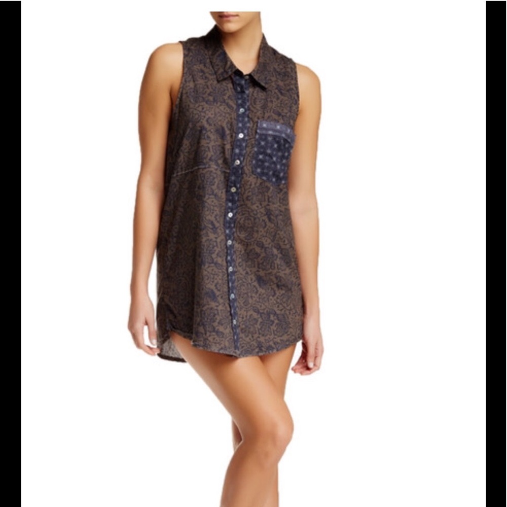 Free People Make My Day Sleep Shirt (M)