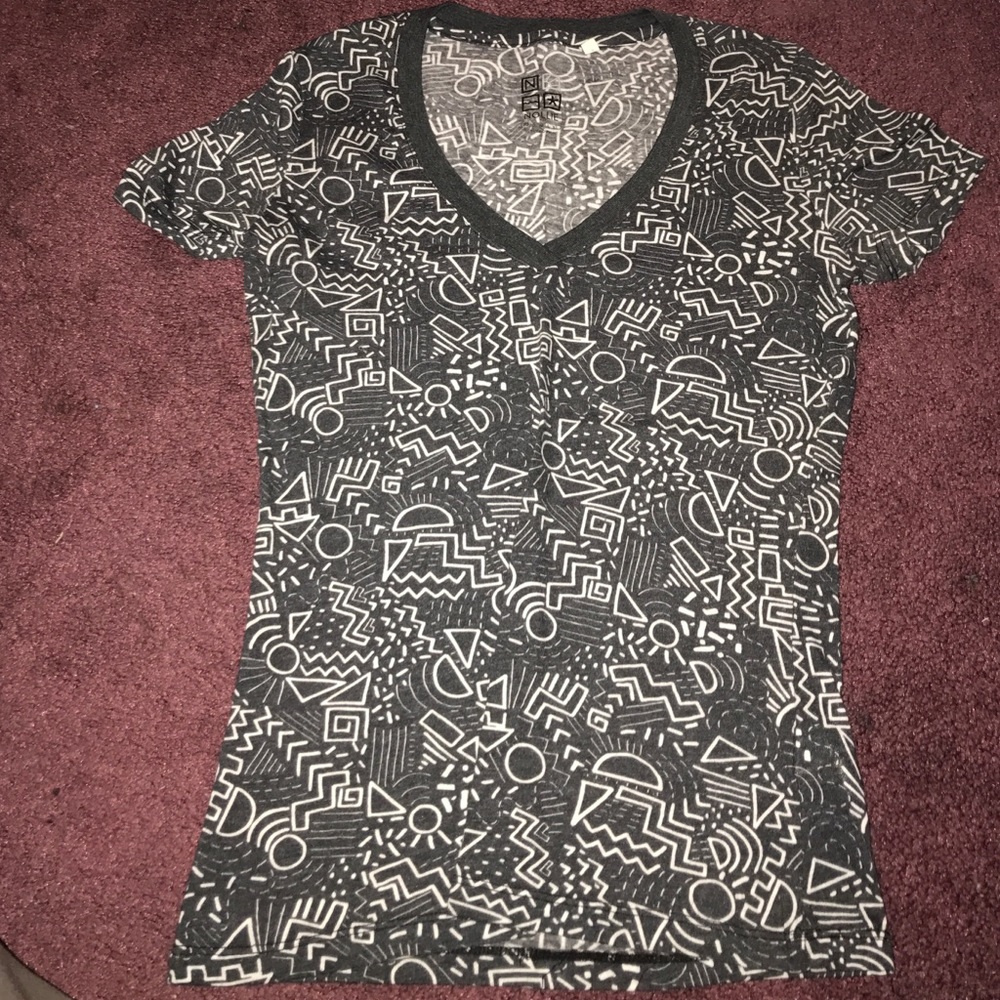 v-neck shirt