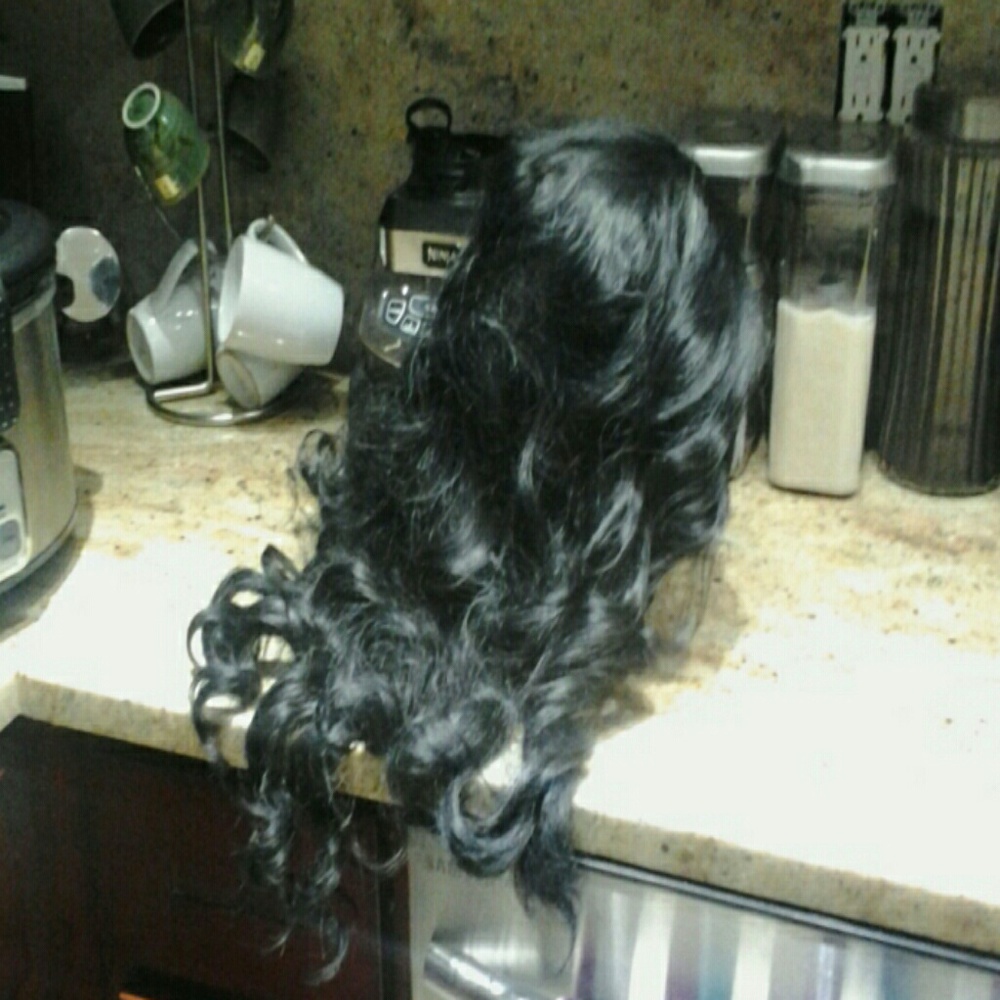 Human Blend Lace Front Wig