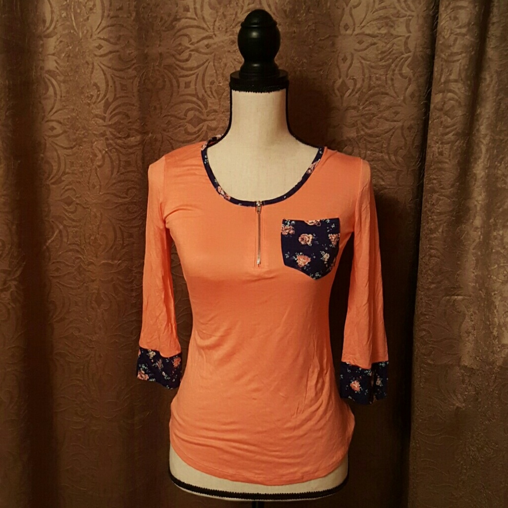 NWT Rue 21 3/4 sleeve shirt