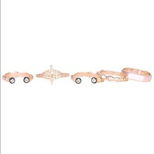 Kendra Scott Midi Ring set (Rose gold)