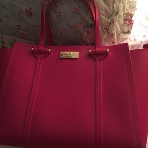 Hot Pink Kate Spade purse