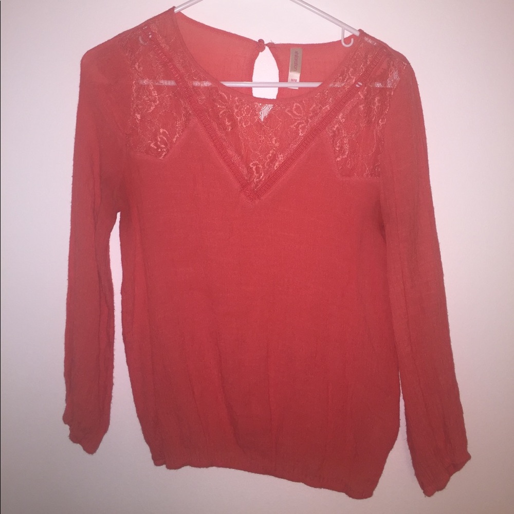 Peach Blouse