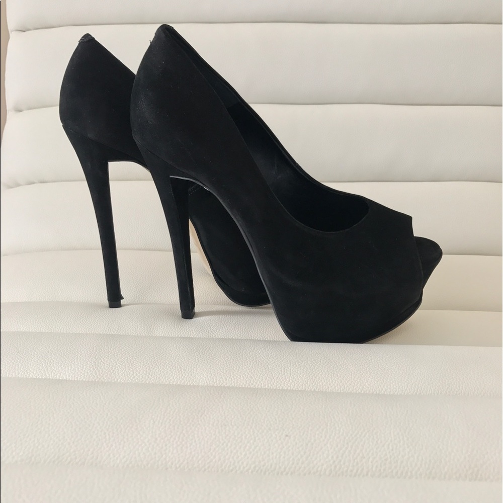 NWT- Topshop Serenade Suede Stilettos