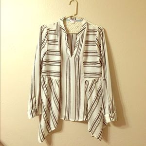 👚Bundle 2+ for 20%👚Black White Xhiliration Top