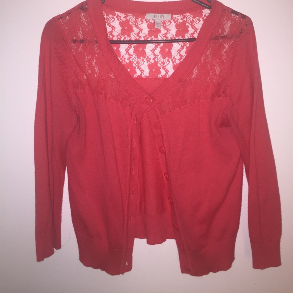 Peach Cardigan