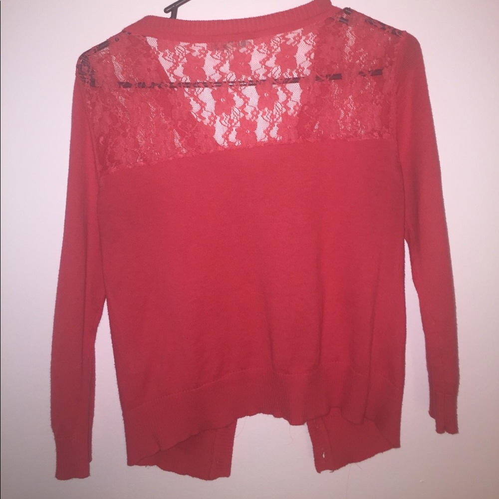 Peach Cardigan - Picture 2 of 3