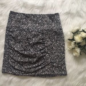 Free People Skirts - Gray Floral Ditsy Print Mini Skirt Free People Skirts - Gray Floral Ditsy Print Mini Skirt