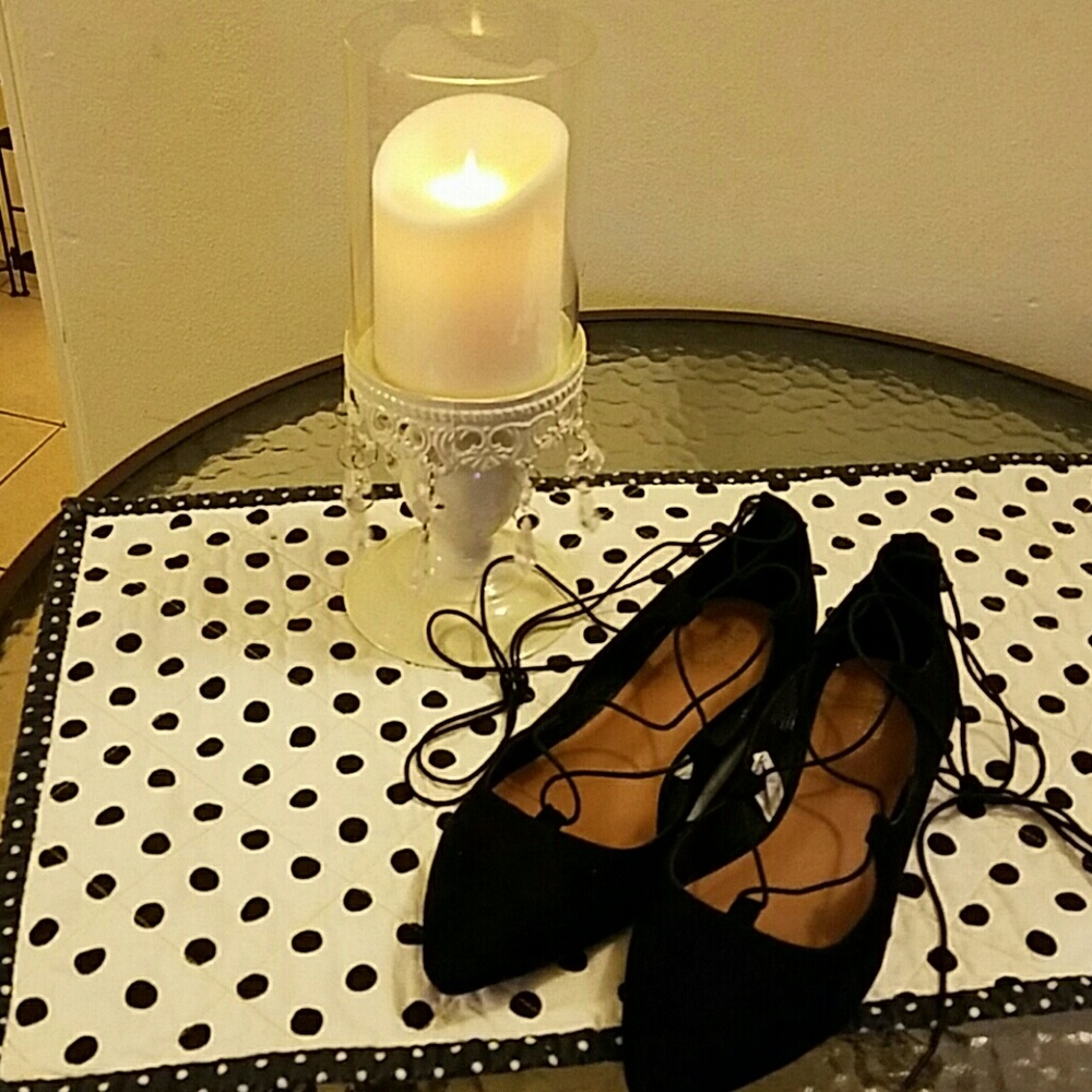 Lace up the leg shoes