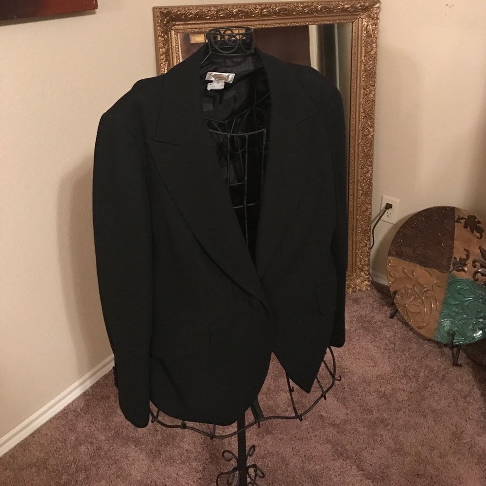 Womens Talbots Blazer Wool  size 16 Button jackets