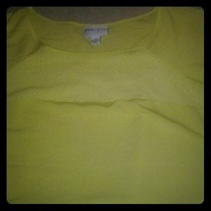 XL beautiful neon yellow tunic