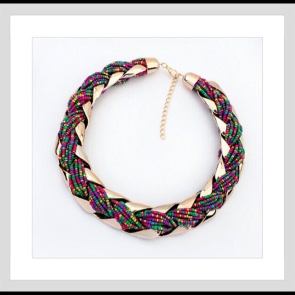 Bohemian style necklace. NWOT